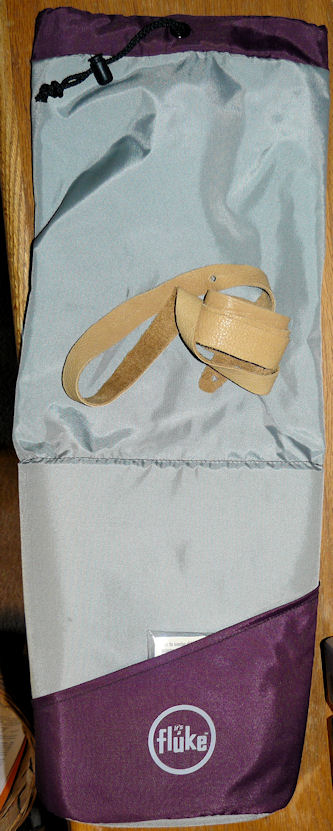 Fluke gig bag and homemade strap